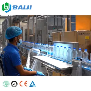 Good quality small scale bottle pure water making filling machine equipment plant