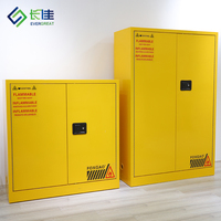 Gabinete de Seguridad para Productos Químicos Personalizado, Completamente de Acero, de 45 Galones (100 Litros) para Almacenamiento de Materiales Inflamables