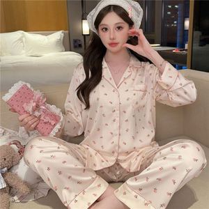 Nuovi Completi Autunnali <span class=keywords><strong>da</strong></span> <span class=keywords><strong>Casa</strong></span> per Donna, Pigiami a Maniche Lunghe, Abbigliamento per il Tempo Libero - Product Image 3