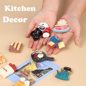 Autocollants amusants et mignons pour réfrigérateur, aimants décoratifs en résine résistante pour cuisine - Product Image 5