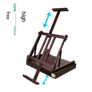<span class=keywords><strong>Chevalet</strong></span> de table en <span class=keywords><strong>bois</strong></span> avec tiroir de rangement pour la peinture et le dessin - Product Image 4