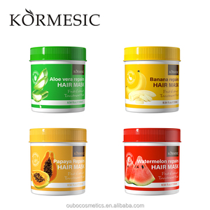 KORMESIC-crème capillaire réparatrice personnalisée, Salon de qualité, <span class=keywords><strong>masque</strong></span> capillaire à la <span class=keywords><strong>papaye</strong></span> à la banane, traitement - Product Image 3