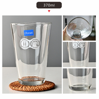 Gobelets en verre transparent résistants à la chaleur pour la maison, lait, jus, boissons, café glacé – Vente en gros