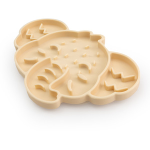 Non-Slip Silicone Pet Slow Food Plate Anti-Binge Eating <b>Feeder</b> for Dogs <b>Cats</b> Anti-Choking Feeding Mat - Product Image 2