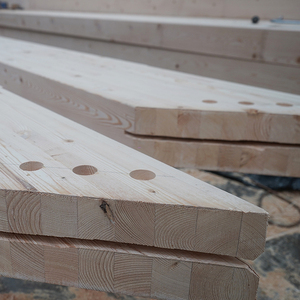 Matériau décoratif personnalisé de haute qualité <span class=keywords><strong>Poutre</strong></span> en bois lamellé-collé naturel pour maison Poutres en bois véritable - Product Image 3