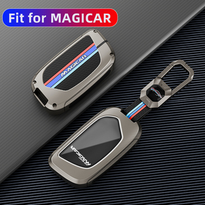 Para sistema de alarma de coche Scher Khan Magicar 909 903 908 700 906 907 M500 905 funda de llave de coche de aleación de Zinc dominante arranque remoto - Product Image 6