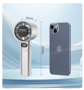 Ventilador Turbo recargable por USB portátil, Mini ventilador de lectura de pantalla de mano para uso en exteriores, regalo perfecto para niños, coche y novia - Product Image 5
