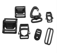 Conception différente boucle en métal à cinq voies ceinture de sécurité en plastique de sécurité multifonctionnelle à cinq points vêtements de décoration perlés