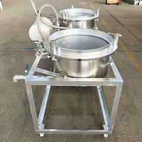 Nieuwe automatische kokosnootoliefiltratie- en zuiveringsapparatuur, eetbare olieproductielijn, roestvrij staal, capaciteit 20 kg/uur