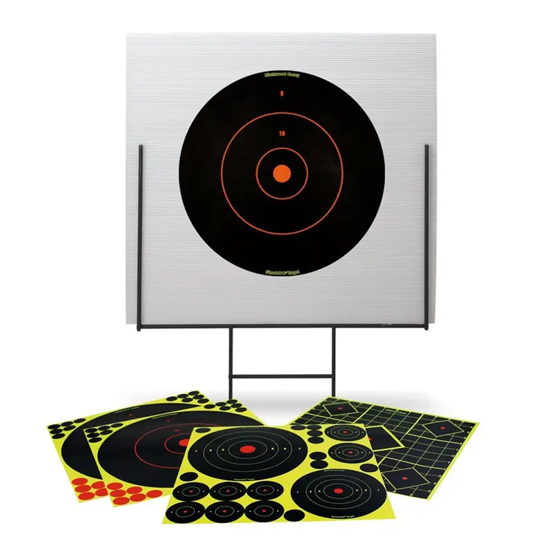 Shooting Stand Portabel dan Target Kertas Backboard untuk Bersenang-senang