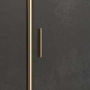 Box Doccia Angolare Scorrevole Kamalu KE-4000G 80x110 Oro Opaco - Product Image 6