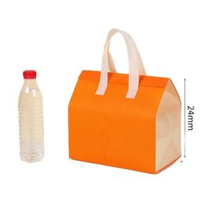 Customized Disposable Non Woven Thermal Bags Delivery Insulated Cake Cooler Tote Bag - Product Image 6