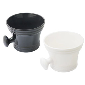 Nouveau modèle d'outils de toilettage pour hommes, tasse à savon moussant pour barbe, bol à raser en ABS pour le nettoyage des poils du cou en salon - Product Image 2