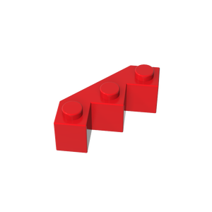 Gobricks GDS-862 Blocs de construction en <span class=keywords><strong>plastique</strong></span> ABS à l'échelle 1:8, 2462 Wedge 3x3 Facet - Product Image 1
