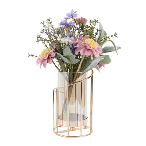 Bouquet de fleurs artificielles Haruna CF01016 pour la décoration de la maison et des mariages - Product Image 5