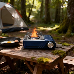Estufa de Camping de <span class=keywords><strong>Butano</strong></span> Ecológica, Combustión Eficiente para una Operación de Quema Limpia y Bajas Emisiones - Product Image 3