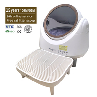 Novedad 2026: Arenero Automático para Gatos con Capacidad de 80L, Limpieza Automática, Nivelación de Arena y Función de Vaciado