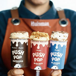 Nouveau Contenant Cylindrique Personnalisé et Unique en Plastique Écologique PET/PP pour Desserts, Glaces, Tiramisu, Tubes Push-Up et Shooters, avec Couvercle - Product Image 6