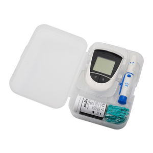 جهاز سيجوي لفحص السكر، جهاز قياس نسبة الجلوكوز في الدم بدون رموز، شرائط اختبار السكري - Product Image 3