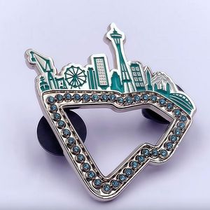 Fabricant de broches d'usine épingles à <span class=keywords><strong>chapeau</strong></span> personnalisées mexicaines avec logo pour casquettes vêtements mode épingles à capuchon en émail doux dur personnalisées - Product Image 2