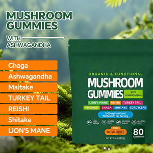Gomitas de Melena de León VitaHall OEM, Suplemento <span class=keywords><strong>Diet</strong></span>ético para Estimular el Sistema Inmunológico, Sin Gluten, Alimento Vegano Saludable - Product Image 3