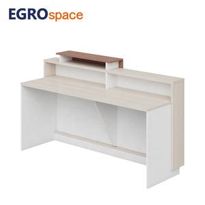 ERGOspace fabbrica all'ingrosso bianco Hotel contatore prezzo materiale moderno ufficio Reception - Product Image 1