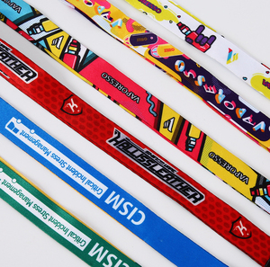 <span class=keywords><strong>New</strong></span> Arrival mẫu miễn phí khuyến mại giá rẻ tùy chỉnh Polyester PVC thăng hoa dây buộc cổ nylon dây với logo - Product Image 4