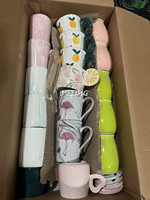 Ensemble de tasses en céramique de porcelaine créatives, logo personnalisé, durable, réutilisable, passe au micro-ondes et au lave-vaisselle, design moderne, promotionnel