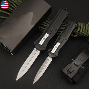 Cuchillo plegable BM3300 de acero inoxidable personalizado, mini EDC, seguro, con hoja D2, para camping, senderismo y viajes, ergonómico, en venta. - Product Image 1