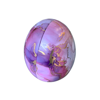 Offre Spéciale Facture personnalisée de grande taille en forme d'œuf pâques grand emballage d'œuf en métal d'impression coloré pour cadeau