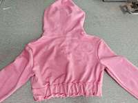 Ensemble de survêtement décontracté 2 pièces pour femme avec logo personnalisé, couleur unie, sweat à capuche zippé, mélange coton élasthanne, tenue streetwear automne