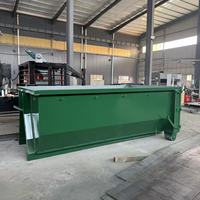 Conteneur à benne basculante XINTUO certifié CE ISO pour la gestion des déchets avec garantie d'un an, taille personnalisable et haute efficacité