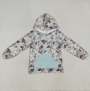 เสื้อเด็กผู้ชายลายพรางล่าสัตว์ ลายเป็ด กวาง สำหรับใส่เล่นกีฬากลางแจ้ง ขายส่ง - Product Image 4