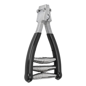 Raqueta de bádminton, abrazadera de encordado profesional, 3 resortes, raqueta de tenis de acero, abrazadera de inicio para raqueta de Bádminton de tenis, negro - Product Image 4