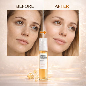 Korean Hydrating Firming Skin Care Peptide 5 PDRN Niacinamide Collagen Astaxanthin Centella Radiance for <b>Face</b> <b>Serum</b> Toner - Product Image 3