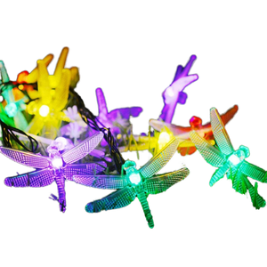 Chất Lượng Cao 7M 30L <span class=keywords><strong>LED</strong></span> Năng Lượng Mặt Trời Chuồn Chuồn Chuỗi Đèn Chống Thấm Nước Ip44 Cổ Tích Ánh Sáng Strings Cho Ngoài Trời Giáng Sinh Trang Trí - Product Image 4