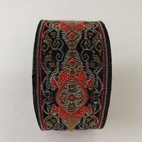 Ruban tissé jacquard personnalisé, écologique, 100% polyester, pour étiquettes de vêtements