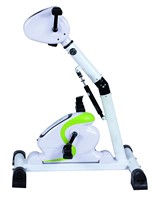 Vélo d'exercice à résistance réglable pour usage domestique, matériau ABS, écran LED, entraînement électrique, écologique, capacité de 300 lb, MOQ 100 pièces