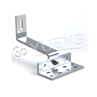 Vente en gros de module solaire en aluminium Crochet de fixation pour toit en tuile réglable en aluminium
