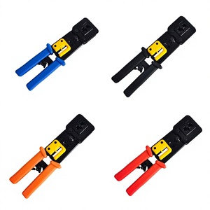 <b>Crimping</b> <b>Tool</b> 6P 8P Rj12 Rj45 <b>Wire</b> Stripper Cutter With Lever Handle For Network Cable - Product Image 3
