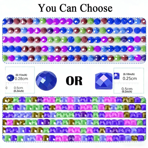 Kit de Peinture Diamant Complet OCHOICE <span class=keywords><strong>pour</strong></span> Débutants, Décoration Murale DIY <span class=keywords><strong>pour</strong></span> Adultes avec Ensemble de Diamants Ronds/Carrés - Product Image 3