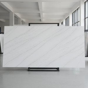 Encimeras de Cuarzo Artificial Calacatta Blanco Premium de 20mm y 30mm para Isla de Cocina, Mesa, Hoteles y Tocador - Product Image 4