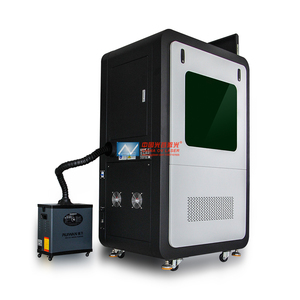 Machine de marquage <span class=keywords><strong>Laser</strong></span> 15mm, couverture de sécurité Mopa 60W, pour gravure des couleurs sur l'acier inoxydable et le métal - Product Image 1