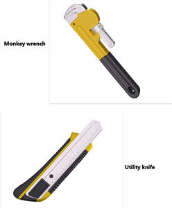 Kit de matériel de réparation à domicile professionnel de 18 pièces Pinces à main et outils de coupe Kits d'outils pour usage domestique - Product Image 3