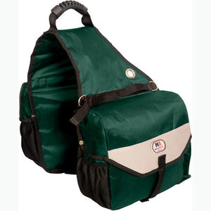 Échantillon gratuit Sac de selle équestre isolé réfléchissant rembourré avec des poches et un porte-bouteille d'eau, durable - Product Image 3