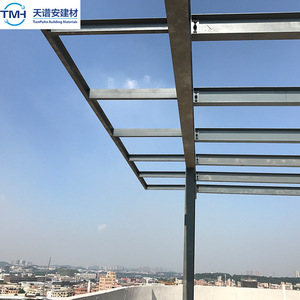 Cochera de Acero con Estructura de Acero Galvanizado de TianPuAn Building Materials, Techo Plano Personalizado y Duradero para Estacionamiento de Autos - Product Image 1