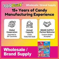 Yoloduck Bonbons Gélifiés Halal Fruités Multicolores à Taux de Rachats Élevé Vente en Gros