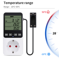 New Design Humidity Temperature Controller Digital Household Thermostat Multi Function Thermostat