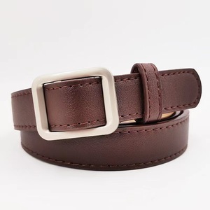 Sabuk Wanita Tanpa Gesper Lebar 2.4cm, Sabuk Fashion Warna-warni Laris untuk Wanita - Product Image 2