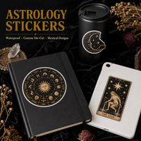 Autocollants personnalisés découpés à la forme, design surf océan, vinyle brillant avec revêtement UV, autocollant imperméable imprimé avec logo pour ordinateur portable, coque de téléphone, journal